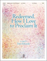 Redeemed, How I Love to Proclaim It Handbell sheet music cover